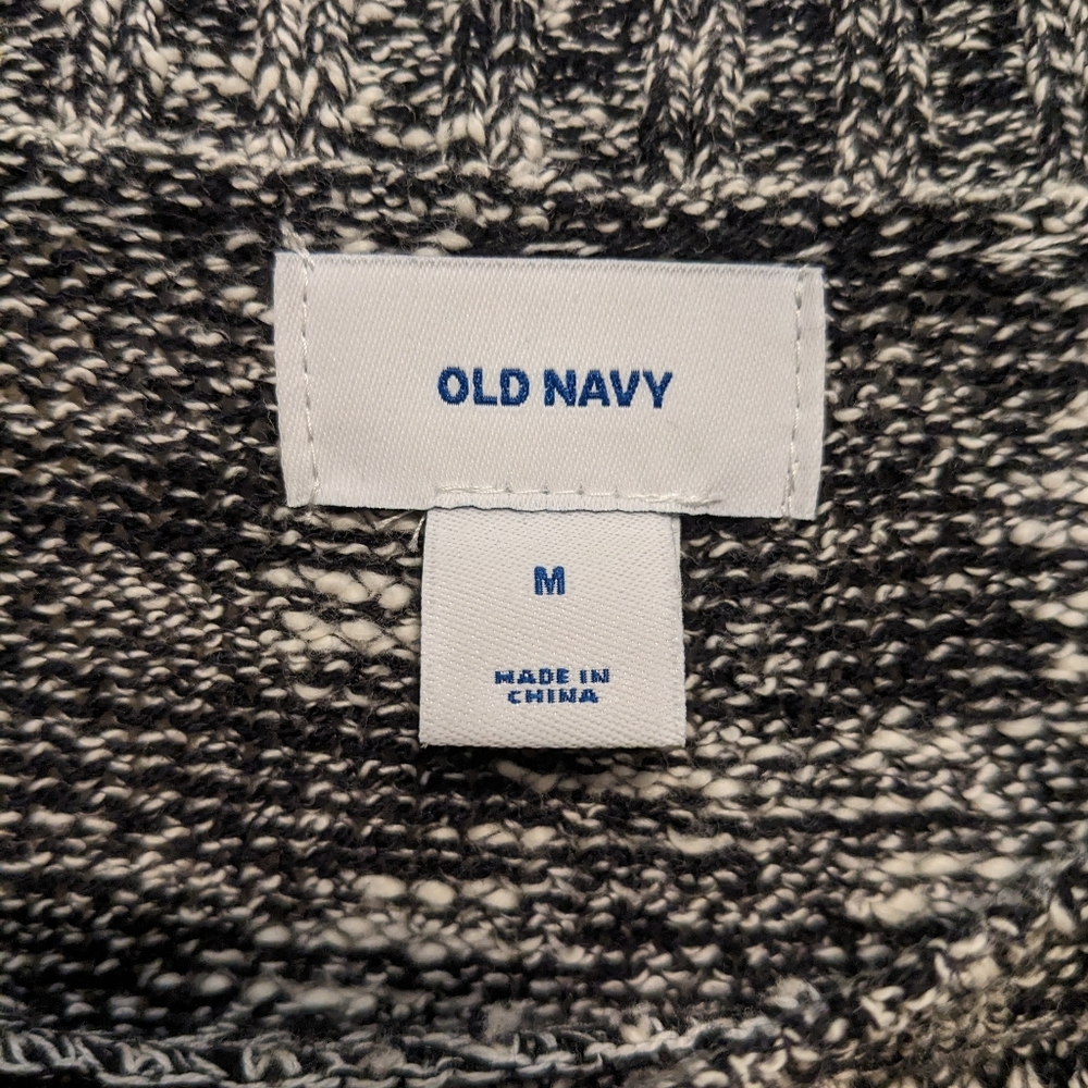 Old Navy Medium Sweater women's black marble - Picture 2 of 6